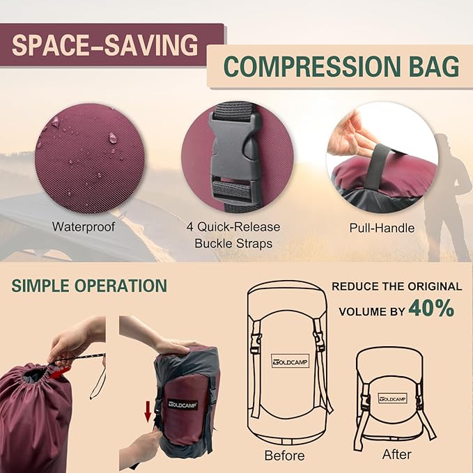 GoldCamp compression stuff sack - Image 6