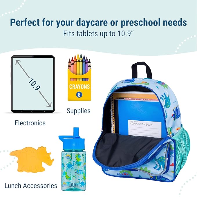 Wildkin 12-inch Kids Backpack – Padded, Adjustable - Image 5