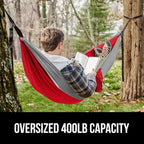 GORILLA GRIP Durable Portable Camping Hammock, Holds 400lbs - Image 3