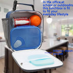 FlowFly Kids Lunch box Insulated Soft Bag Mini Cooler Back to School Thermal - Image 3