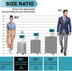 AnyZip Carry On Luggage - Image 7