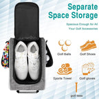 Wolt 2 Pcs Golf Shoe Bag for Travel- Zippered Shoes Carrier Bags - Image 4