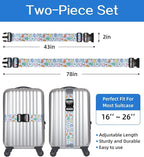 Luggage Straps for Suitcases Travel Belt Luggage Band Heavy Duty Traveling - Image 2