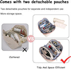 BOYATU Travel Makeup Bag Organizer Cosmetic Bag: 3 Pcs Set Make up Bags - Image 5