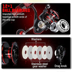 Sougayilang Fishing Pole with Spinning Reel Portable Fishing Rod Reel Combos - Image 6