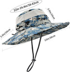 Sun Hats for Men Women Fishing Hat UPF 50+ Breathable Wide Brim Summer UV - Image 4