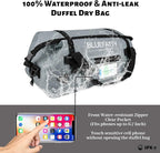 Waterproof Motorcycle Duffel Bag Roll Top Dry Duffel Bag - Image 2