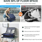 KROSER Carry On Luggage with Spinner Wheels & Built-in TSA Lock, Expandable Top - Image 6