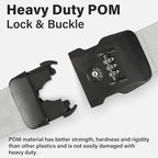 Luggage Straps, 2 Pack Adjustable Heavy Duty Cross Suitcase Straps - Image 5