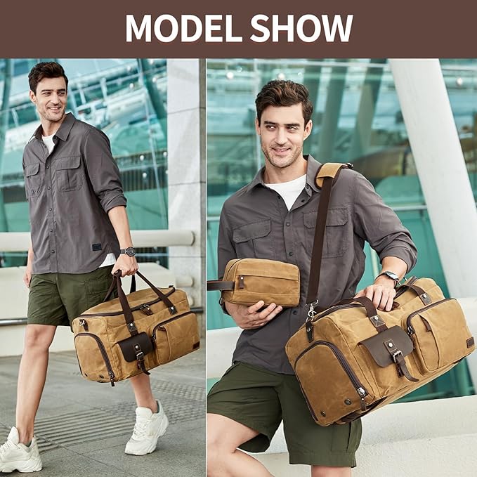 Travel Duffle Bag Weekender Bag - Image 2