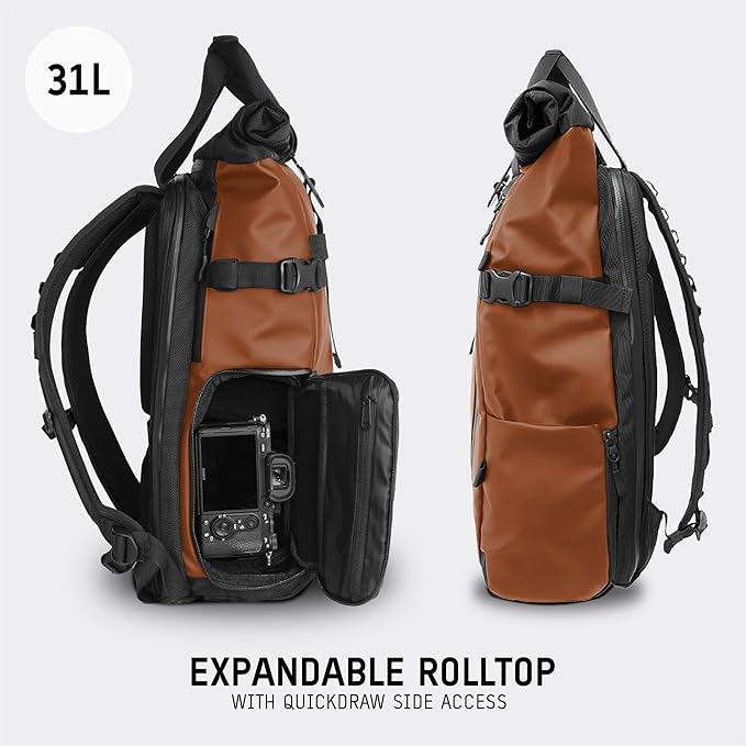 WANDRD PRVKE 31L, V3 Backpack: Weather-Resistant Travel & Camera Backpack - Image 2