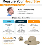GearTOP Safari Sun Hat for Men and Sun Hats for Women UV Protection UPF 50+ - Image 6