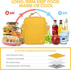 NOL Nylon Waterproof Kids Lunch Bag, Insulated Lunch Bag, Lunch box Cooler - Image 4