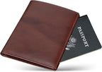 Polare Luxury RFID Blocking Leather Passport Holder Travel Wallet - Image 5