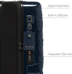 TUMI - 19 Degree International Expandable 4 Wheeled Carry-On - Hard Shell - Image 5