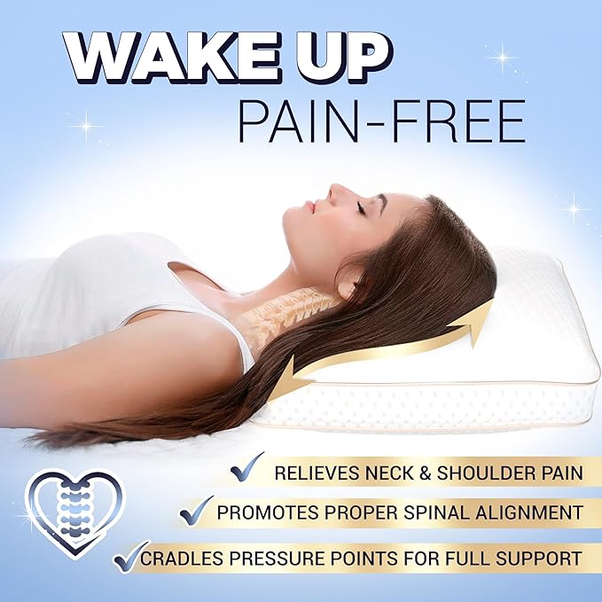 Royal Therapy King Memory Foam Pillows 4-Pack - Image 2
