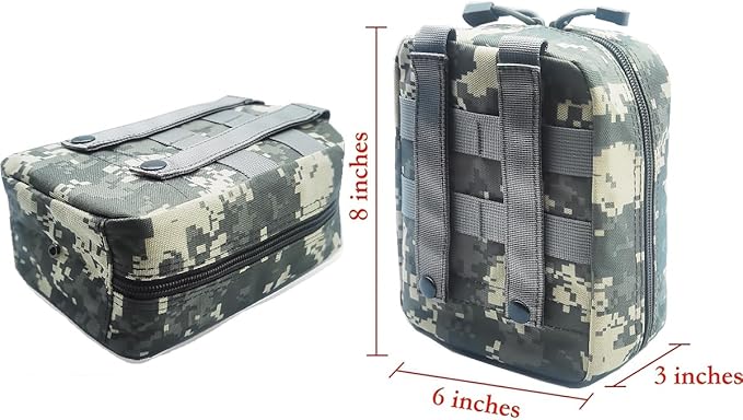 Carlebben EMT MOLLE Ifak Pouch Tactical MOLLE Medical First Aid Kit Utility - Image 5