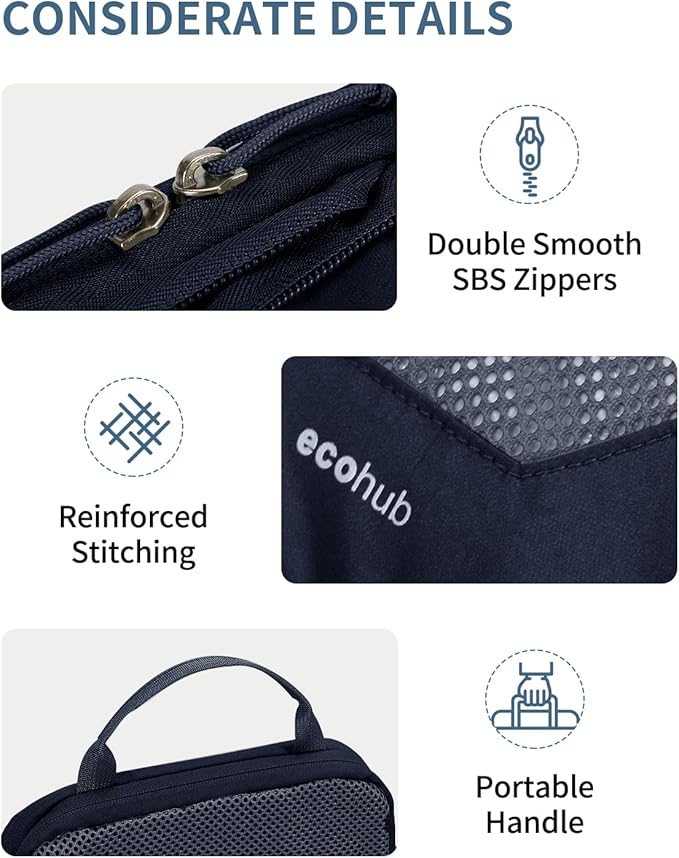 ECOHUB 4 Set /6 Set Packing Cubes - Image 5