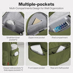 mixi Outdoor Lightweight Backpack Casual Carry On Laptop Backpack Travel Bookbag - Image 9