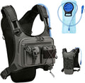 USA Original Patent Running Hydration Vest Backpack, Lightweight Chest Pack by CriuageDirect
