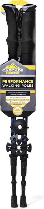 Cascade Mountain Tech Lightweight Aircraft-Grade Aluminum Trekking Poles - Image 3
