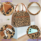 FlowFly Leopard Insulated Lunch Cooler Bag - Image 5