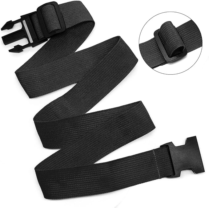 Luggage Straps for Suitcases TSA Approved, Travel Accessories to Connect Two - Image 7