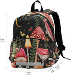 Moon Mushroom Toddler Backpack Boys Girls Kids Preschool Bookbag School - Image 3