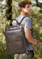 Shrrie 15.6" Laptop Backpack, Business Work Backpack Briefcase, Durable - Image 2