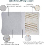 High-Profile Nature Latex Foam Pillow, Slightly Soft - Image 3