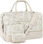 Weekender Bag for Women, Travel Duffel Bag Carry On Overnight Bag by ITIEZY