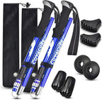 Covacure Trekking Poles Collapsible Hiking Poles by covacure
