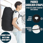 Laundry Backpack Bag, 115L Extra Large Laundry Bag - Image 3