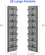 KEEPJOY Over the Door Shoe Organizer, Hanging Shoe Organizer - Image 2