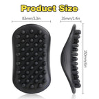 Twist Styler Brush for Black Men - Premium Durable Washable Hair Sponges Curls with Ergonomic Grip, Suitable for Afro 4C Hair & Coiled Textures - Home Styling Essential Hair Brush for Men & Barbers