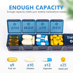 2-Pack Weekly Large Pill Organizer - Image 2