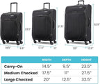 American Tourister 4 KIX 2.0 Expandable Softside Luggage - Image 7