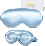 ZIMASILK Adjustable 22 Momme 100% Mulberry Silk Sleep Mask, Upgraded 3D by ZIMASILK