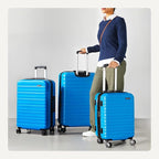 Amazon Basics 3-Piece Set, Hardshell Suitcases - Image 3