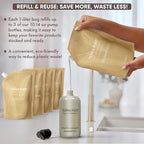 Terra Pure Spa Collection 1 Liter Shampoo Refill Bag - Image 3