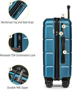 KYME Carry On Luggage 22x14x9 Airline Approved - Image 5