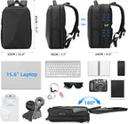 FENRUIEN Anti Theft Laptop Backpack - Image 2