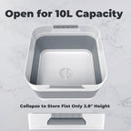 Wash Basin for Baby Bottles, Versatile Wash Tub for Kitchen, Outdoor Camping - Image 5