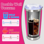 20oz Tumbler Stainless Steel Tumbler Cup - Image 5