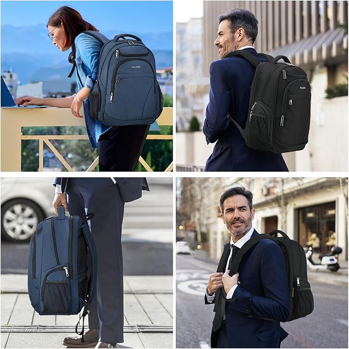 MILADA Travel Backpack For Men Laptop Backpack Women Business Carry On Backpack - Image 11