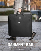 MATEIN Garment Bags for Travel, Large Double Layer Suit Bag Up to 6 Suits - Image 7