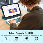 Android 15 Tablet 10 Inch, 20GB RAM+128GB ROM/ 2TB Expandable, 2.0GHz Quad-core - Image 4