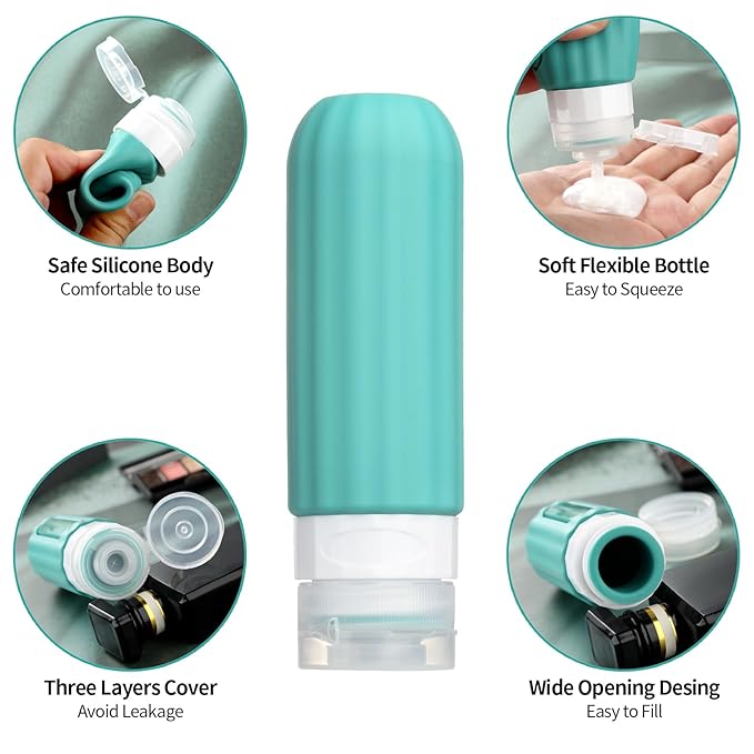 16 Pack Travel Bottles Set - Image 2