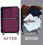 BAGAIL 4 Set/6 Set/8 Set Compression Packing Cubes Travel Accessories - Image 6