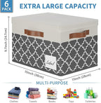 GhvyenntteS Large Fabric Storage Bins - Image 3